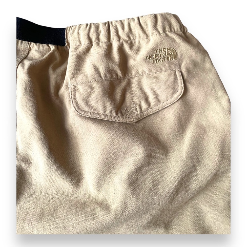 THE NORTH FACE Khaki Polyester Baggy Fit WorkWear Snow Pants - Picture 6 of 7